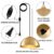 Plug in Hanging Light 2 Packs 11.8inch, Gold Hang Lamp Plug in, Farmhouse Pendant Light, Pendant Lights Kitchen Island, Hanging Lights with Plug in Cord 14.ft