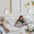 White Pendant Light, 2 Packs 9.4inch Farmhouse Pendant Light, Kitchen Pendant Lights, Pendant Lights Kitchen Island for Living Room, Bar, Bedroom, Office