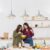 Farmhouse Pendant Light 10.5inches, 3 Packs - White Industrial Pendant Light, Pendant Lights Kitchen Island, Kitchen Pendant Lights for Bedroom, Office, Library, Dining Room