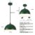Green Pendant Light, Kitchen Light Fixtures,Dome Pendant Light,Pendant Light Kitchen Island for Living Room, Bedroom, Dinning Room, Office