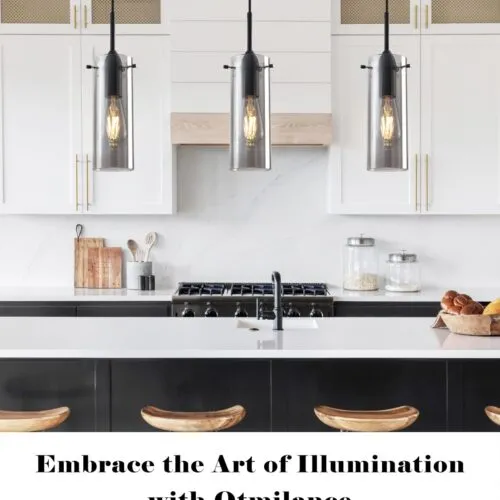 Smoke Gray Modern Glass Pendant Light 3-Pack