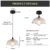 Farmhouse 11-Inch Clear Glass Pendant Light