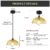 Gold Glass Pendant Light for Kitchen Island