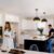 Black and Gold Farmhouse Dome Pendant Light 2-Pack