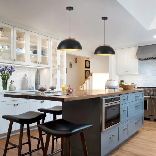 Black Large Farmhouse Pendant Light 16